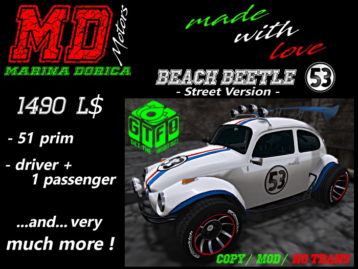 Beach Beetle 53 -Street Version- (GTFO compatible)