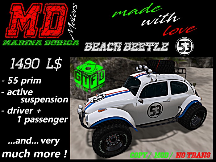 Beach Beetle 53 (GTFO compatible)