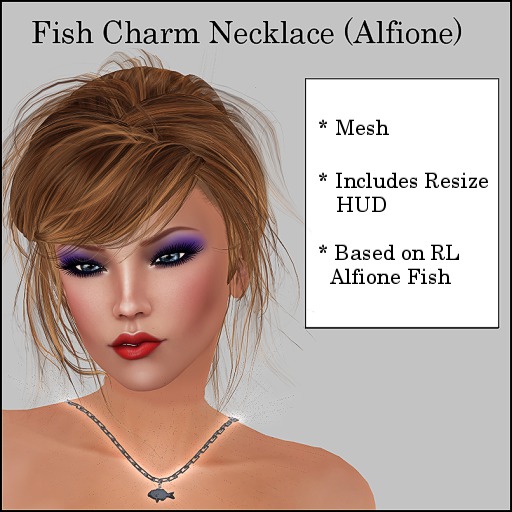 EustaceSeven Alfione Fish Charm Necklace Package