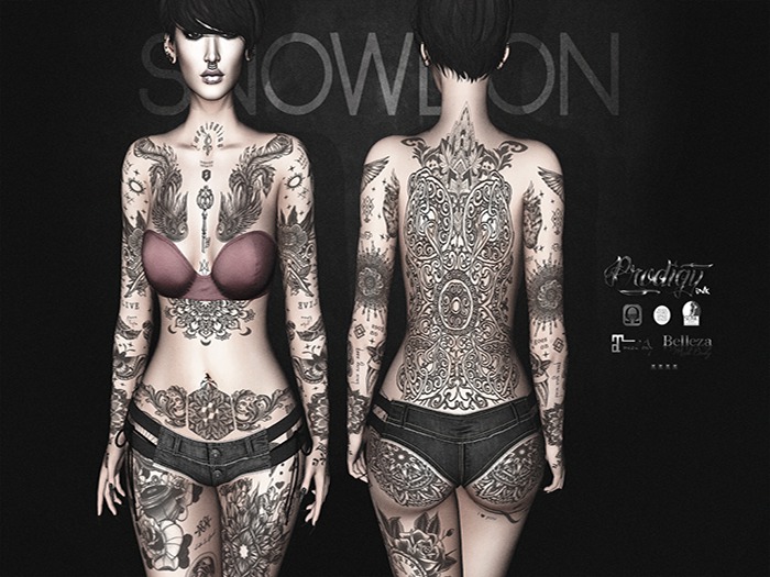 -7P-Snowdon Tattoo Appliers