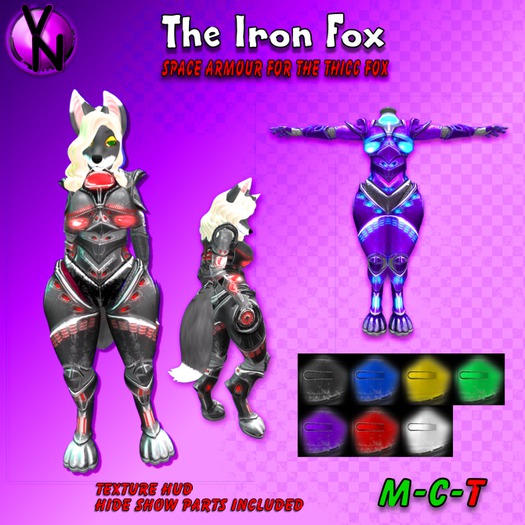 ~VN~Iron Fox Armor Thicc Fox Demo-Boxed