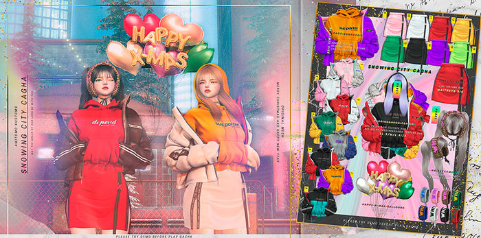 AMITOMO - Snowing City GACHA - Maitreya - 15