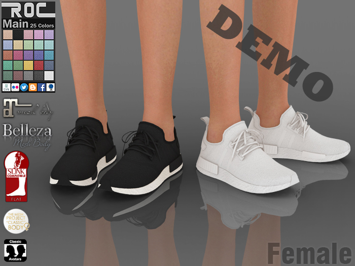 ::ROC:: Running Shoes R1 (FEMALE)_DEMO
