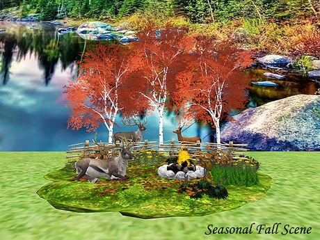 Second Life Scenes Second Life Marketplace - CC - Seasonal Scenes