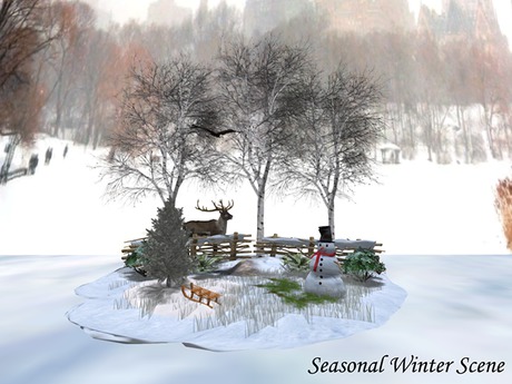 Second Life Scenes Second Life Marketplace - CC - Seasonal Scenes