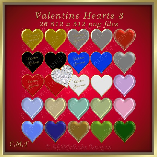 Valentine Hearts 3