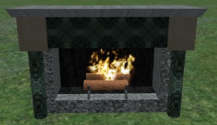 Granite Celtic fireplace