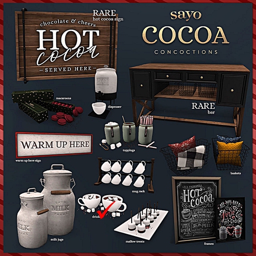 SAYO - Cocoa Concoctions - Hot Cocoa Drinks - COMMON