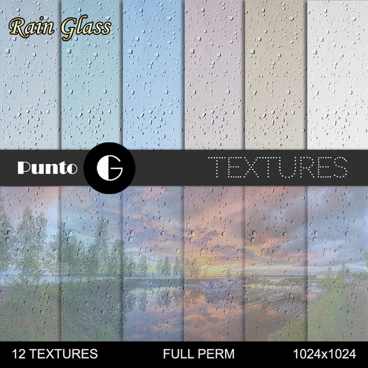 Rain Glass Textures