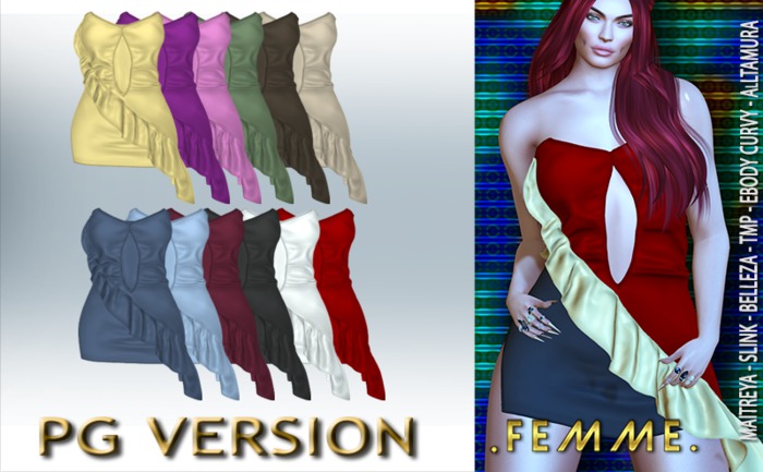 [FM] DRESS 44 PACK (PG) *ADD/WEAR ME*