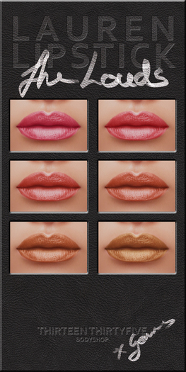 1335 x Genus - Lauren Lipstick The Louds (Unpacker)