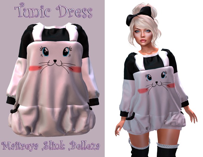 InStyle -Tunic Dress - Maitreya ,Slink ,Belleza -Holiday sale by March 8