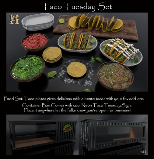 Hill_Taco Tuesday Food Set  [Add/Wear]