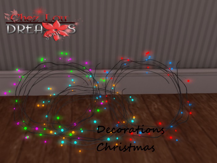 *CL*HUD*WEAR & UNPACK* Lights Centrepiece