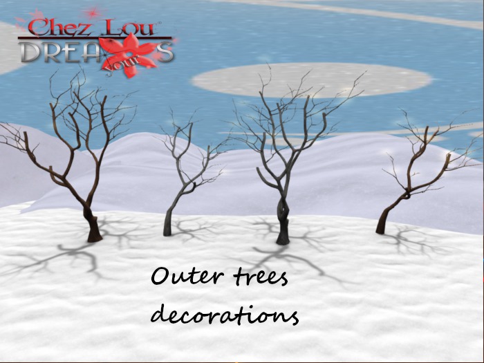 *CL*HUD*WEAR & UNPACK**Bare Tree With Lights