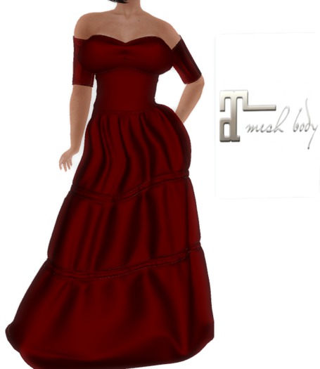 CD FAIR MAIDEN DRESS RED  - Maitreya