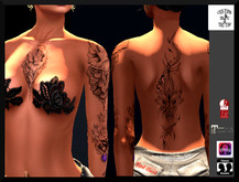 D18 flower  Custom M&C tattoo