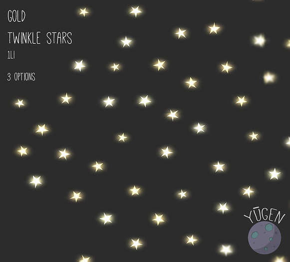 Yūgen.// gold stars