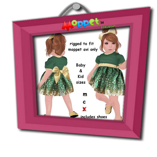 Moppet Holiday Dress 2018 2 Set