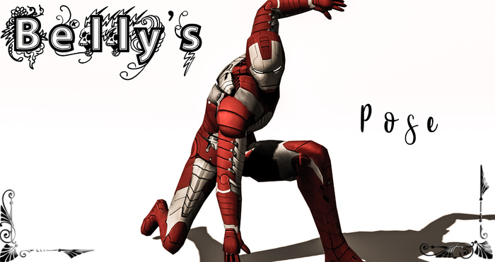 Belly's Superhero Landing