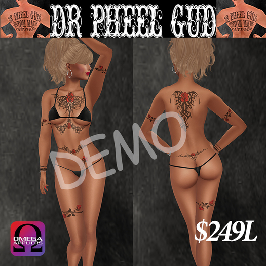 DrPheelGud Tribal Roses Omega Applier DEMO