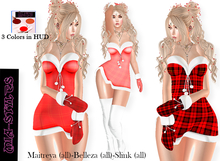 MS-Dress and gloves Santa Sexy2 ::
