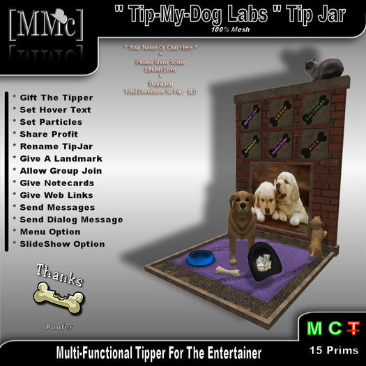 [Tip-My-Dog] - "Labs" Tipper