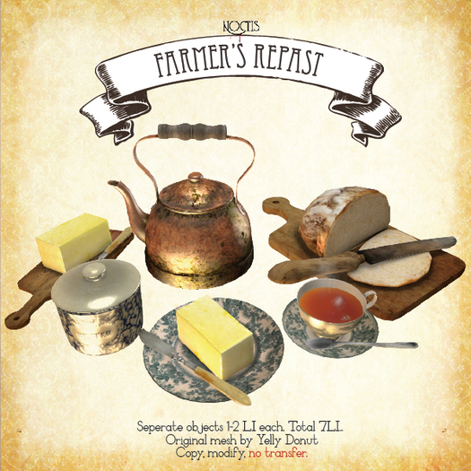 [noctis] Farmer's repast ADD me to unpack