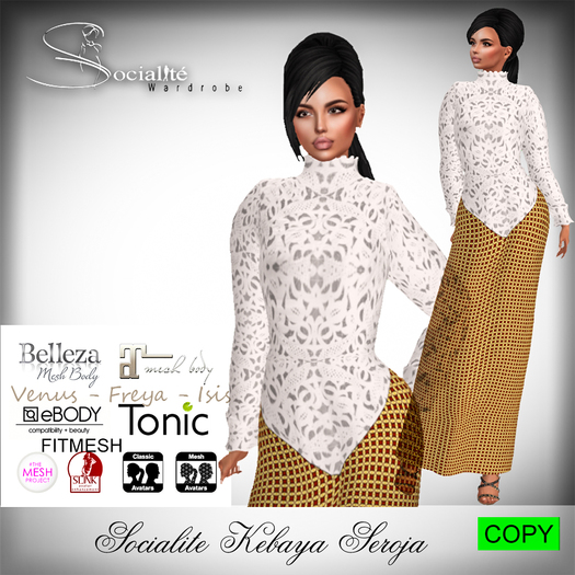 Socialite Kebaya Seroja *RMESH 