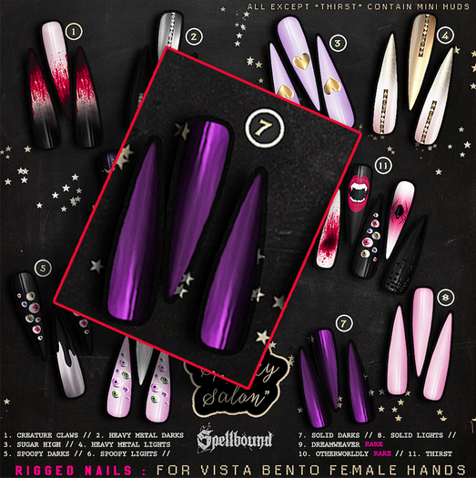 +Spellbound+ Spooky Salon // Solid Dark