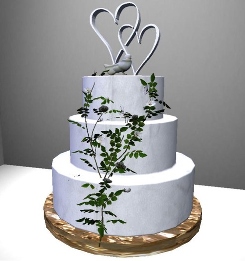 Wedding Cake White Rose