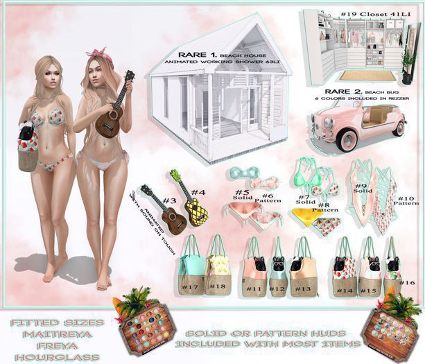 REIGN.- BEACH BAG (PATTERNS) - #18