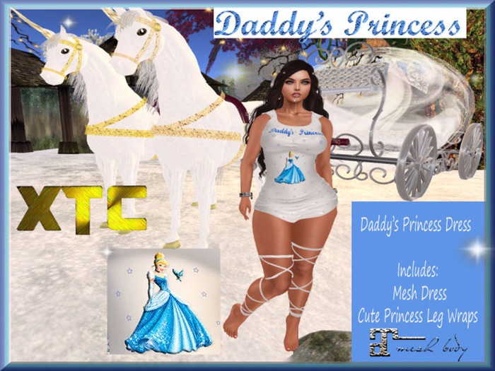 XTC:: Daddy's  Princess Set - Maitreya  BOX