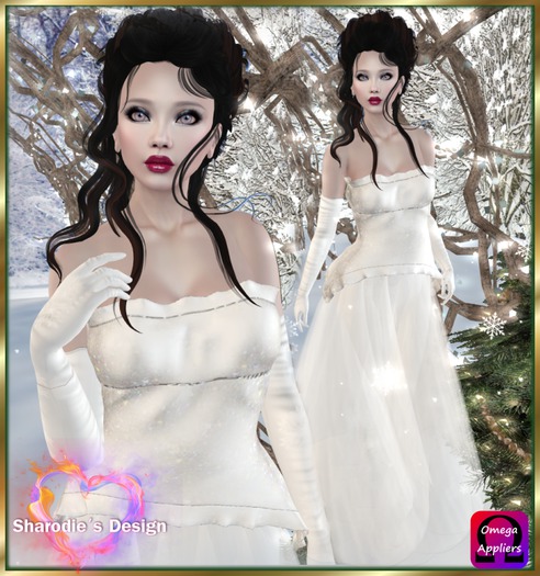 ~*~Shar's Gowns~*~Frosti with Omega
