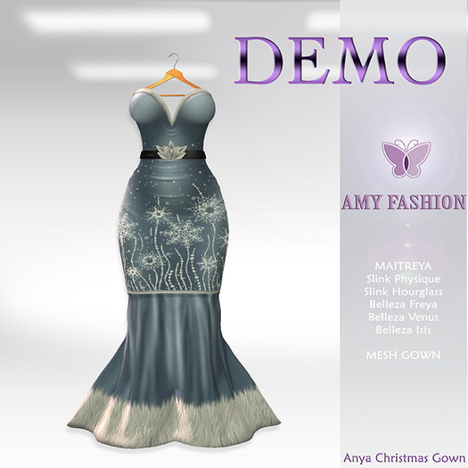 =AF= Anya Christmas Gown - DEMO