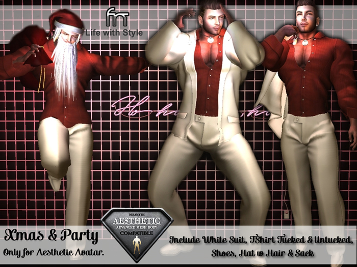 [FN] Aesthetic Xmas & Party  - Suit Bag WEAR