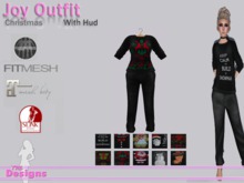Joy Outfit With Hud Christmas