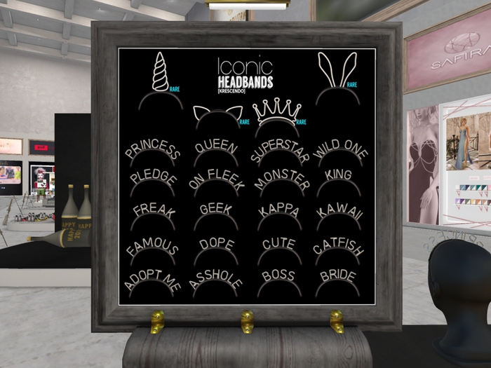 [Kres] Iconic headbands - Cat Ears - RARE