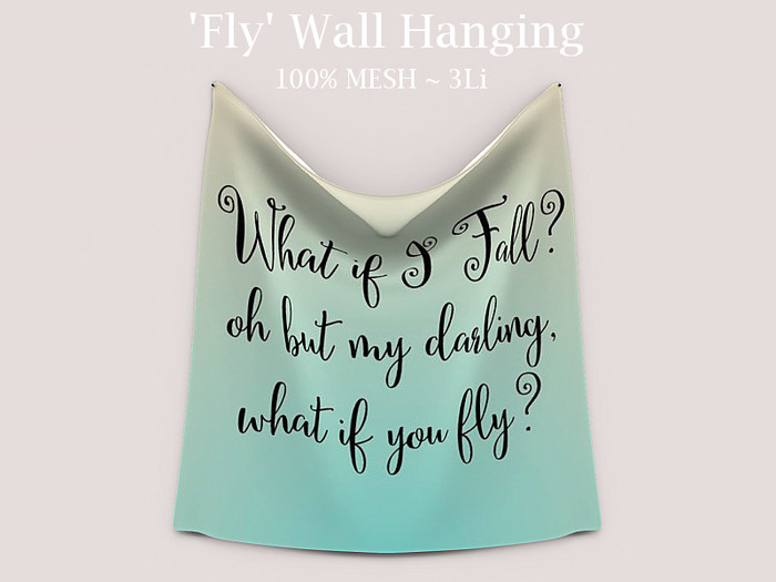 LOVE - WINTER HANGING RUG - FLY 