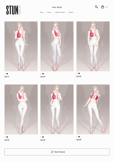 STUN - Pose Pack Collection Bento 'Aya' #56