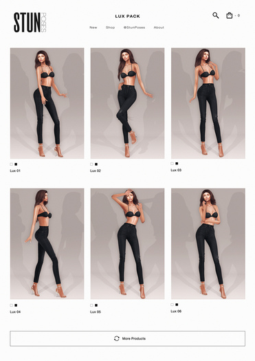 STUN - Pose Pack Collection Bento 'Lux' #61