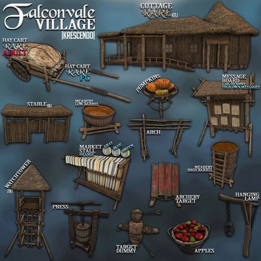 [Kres] Falconvale Village - Pumpkins