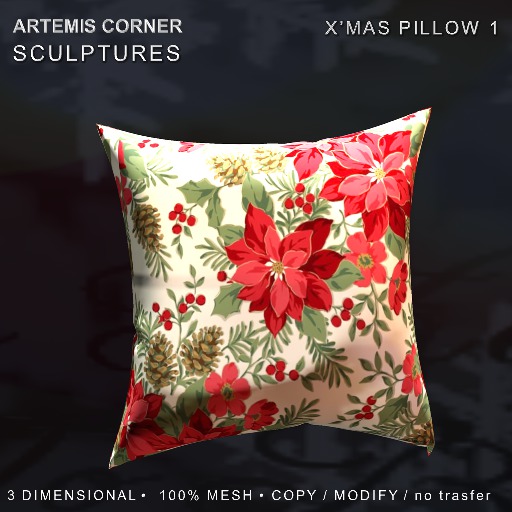 *AC* Christmas pillow - nice1 d.box