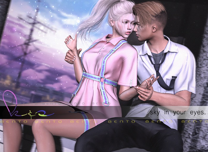 K&S - // Sky In Your Eyes // Bento pose