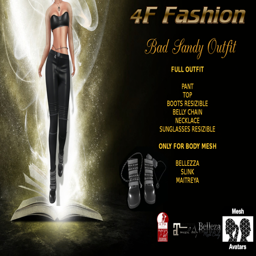 4F Fashion - Bad Sandy Outfit (wear to unpack)