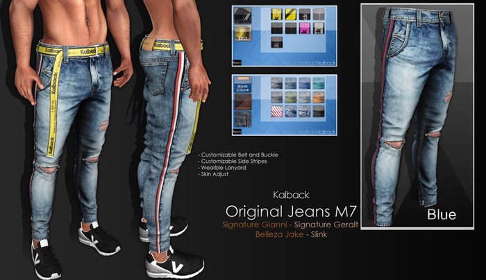 <Kalback> Original Jeans M7 Blue