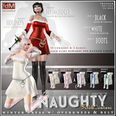 !dM Naughty **SKY** Black (BOX #4A LARA)