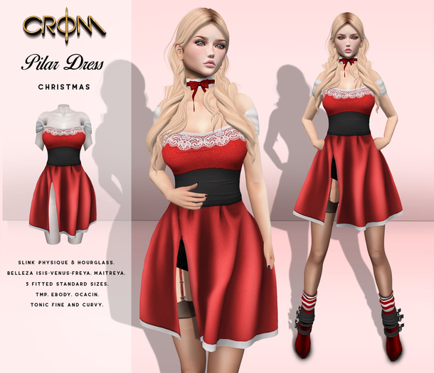 -CroM- Pilar - PROMO 15L Christmas Dress