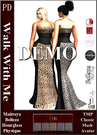 PD ~ DEMO - Walk With Me Gown
