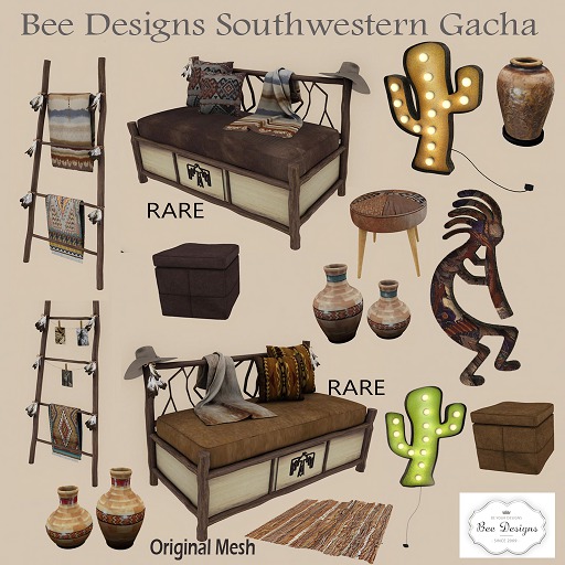 .:Bee Designs:. Southwestern Gacha Vase